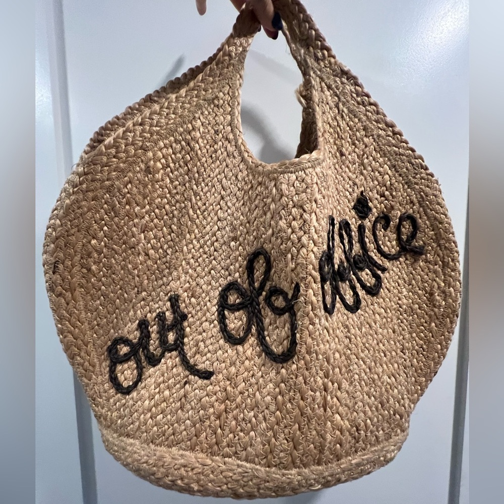 Rattan Beach Bag